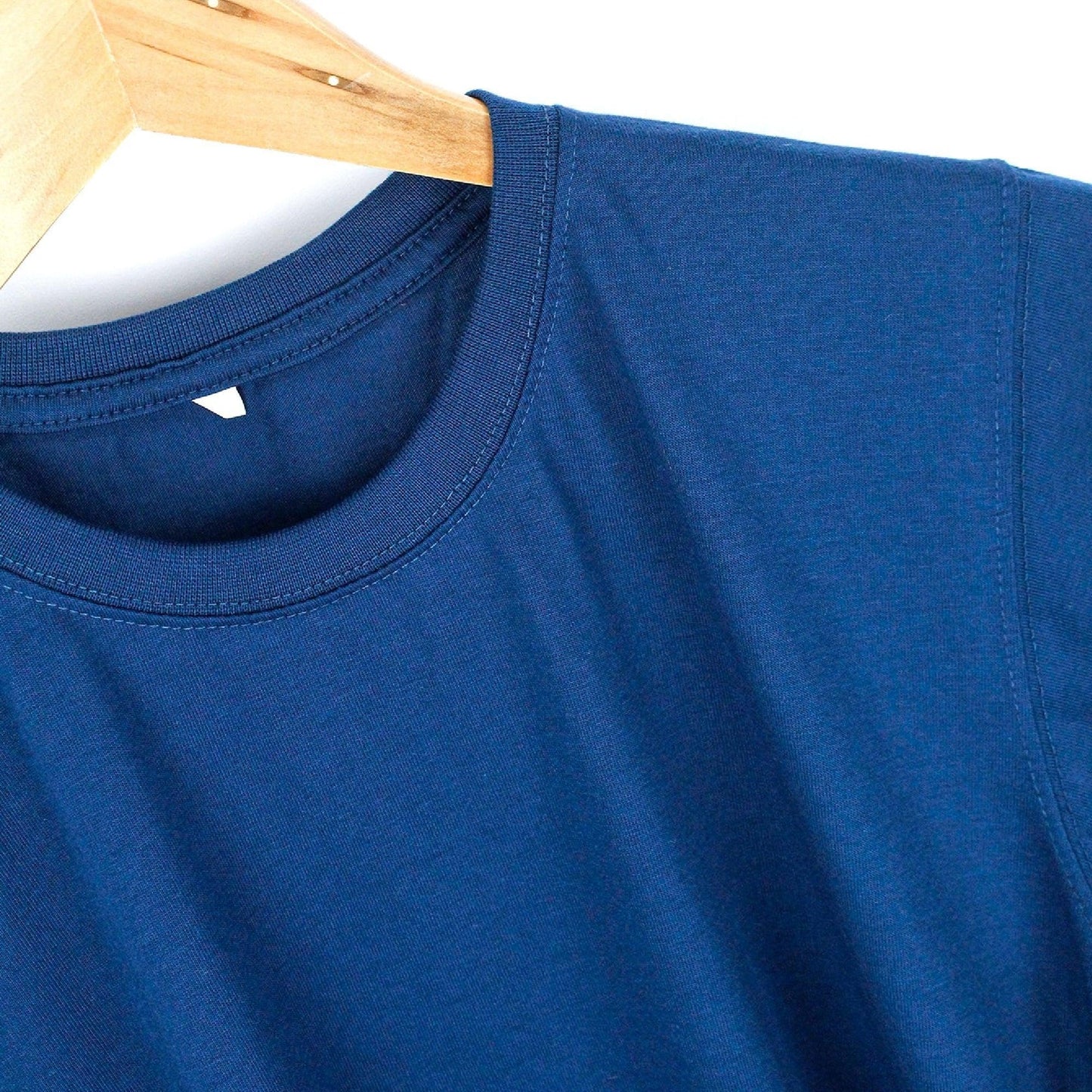 Petroleum Blue Plain T-shirt