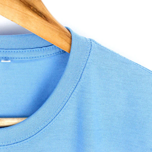 Sky Blue Plain T-shirt