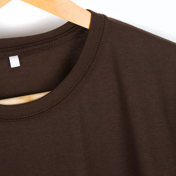 Brown Plain T-shirt