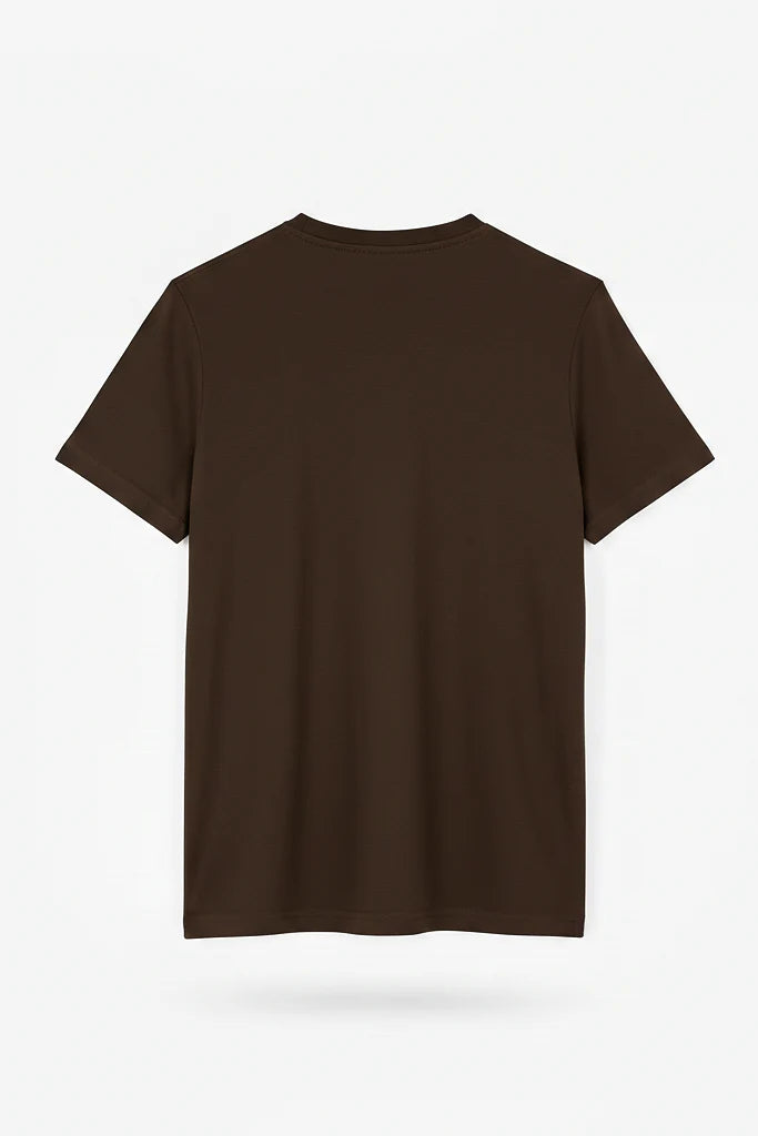 Brown Plain T-shirt