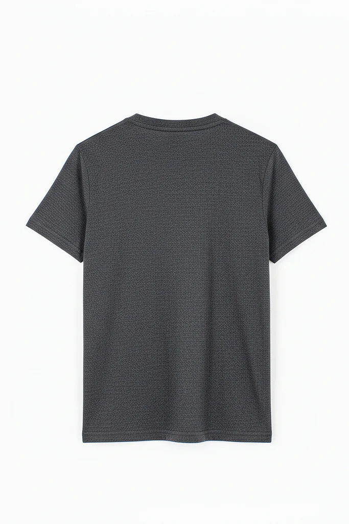 Charcoal Grey Plain T-shirt