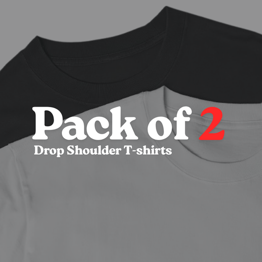 Pack of 2 Drop Shoulder T-shirts
