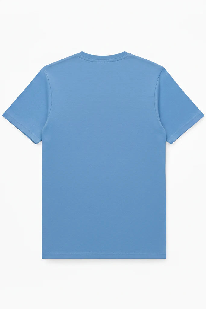 Sky Blue Plain T-shirt