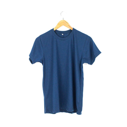 Petroleum Blue Plain T-shirt
