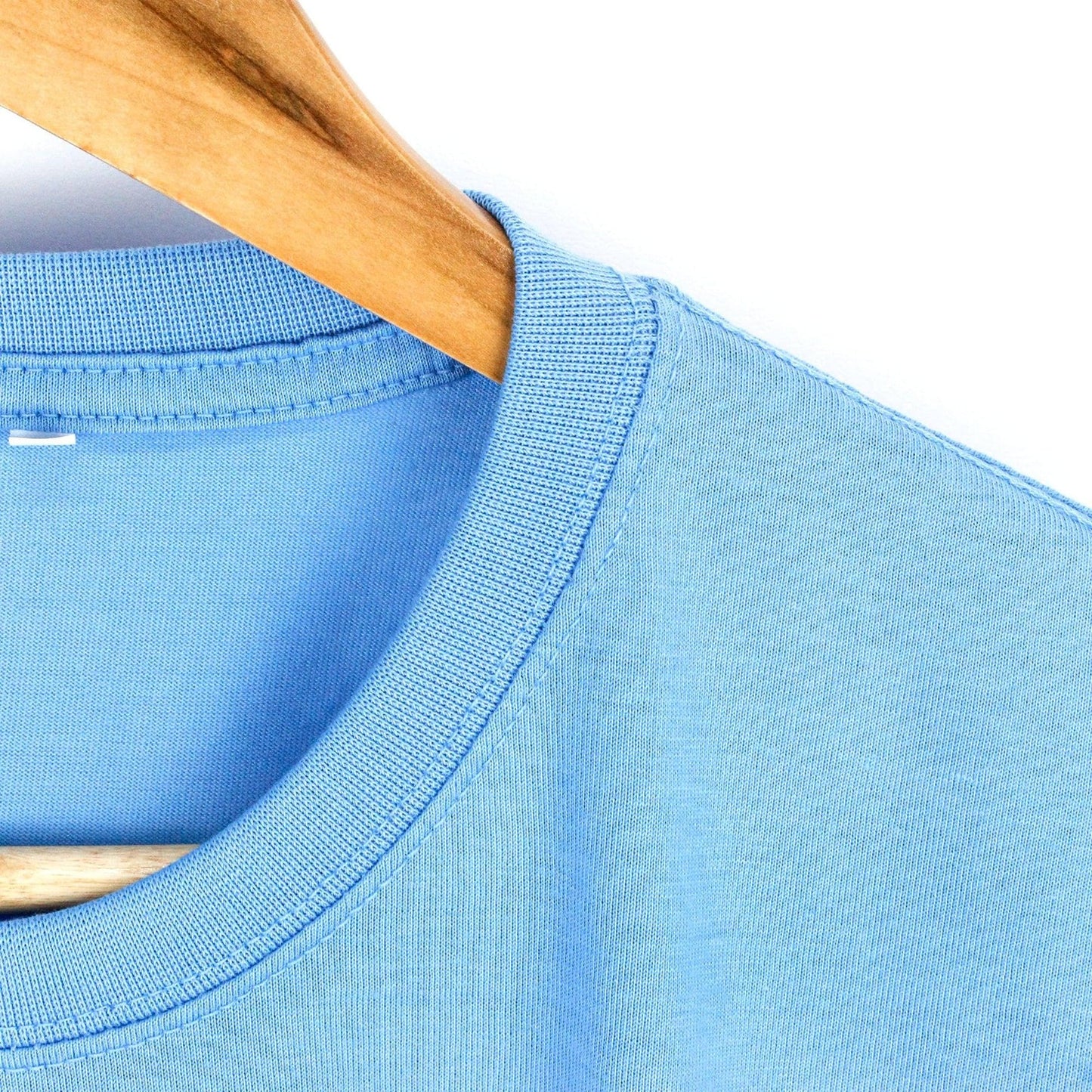 Sky Blue Plain T-shirt