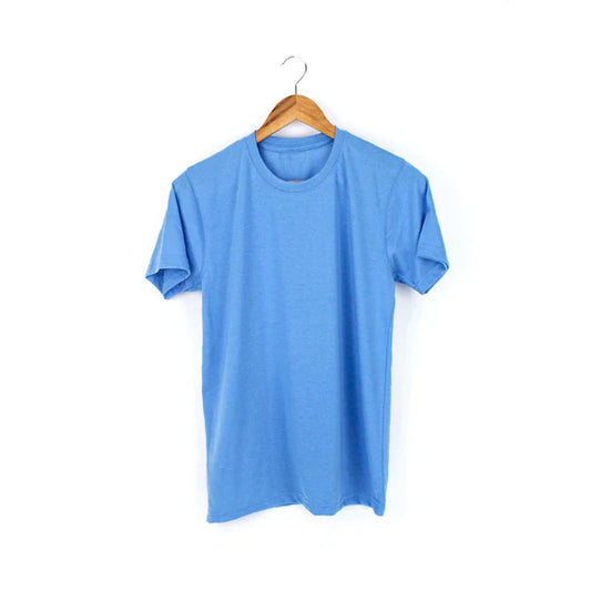 Sky Blue Plain T-shirt