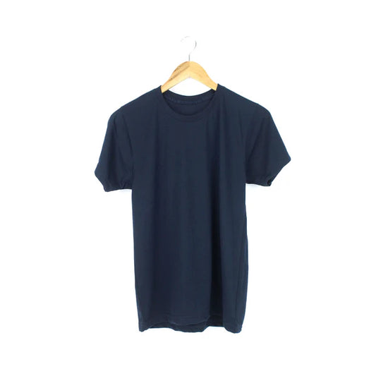 Navy Blue Plain T-shirt