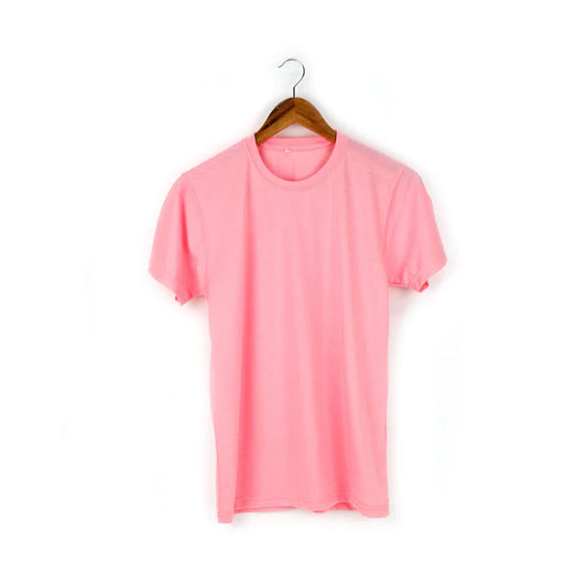 Baby Pink Plain T-shirt