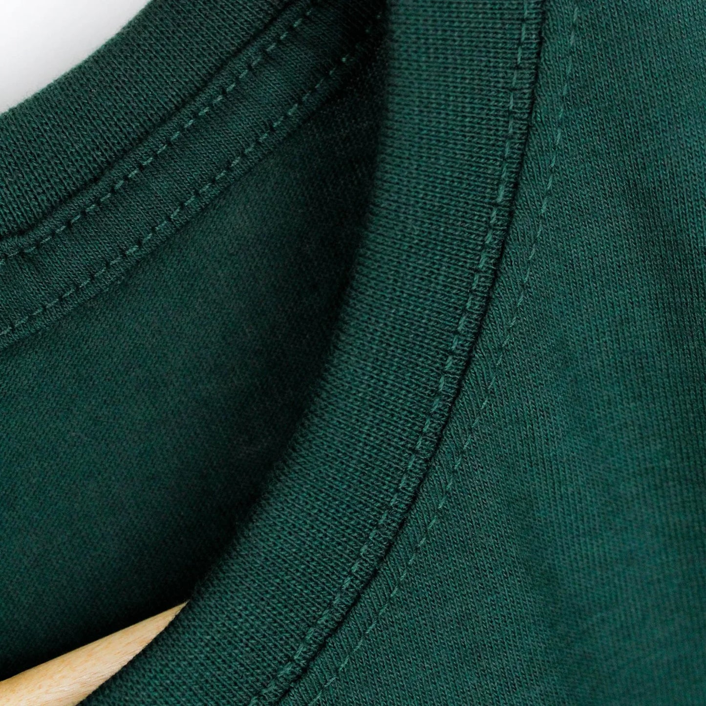 Bottle Green Plain T-shirt